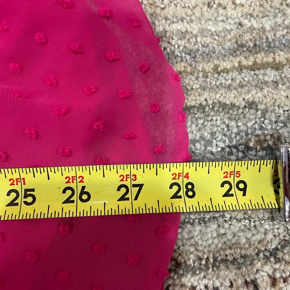 Style & Co. Women's Pink Textured Blouse - Picture 8 of 8